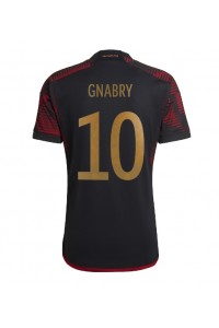 Duitsland Serge Gnabry #10 Voetbaltruitje Uit tenue WK 2022 Korte Mouw